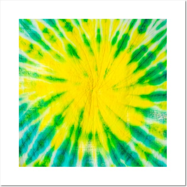 Tie Dye Hippie Pattern Wall Art by aquariart